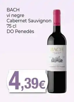 Keisy BACH vi negre Cabernet Sauvignon DO Penedès oferta