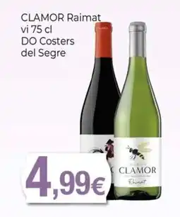 Keisy CLAMOR Raimat vi DO Costers del Segre oferta