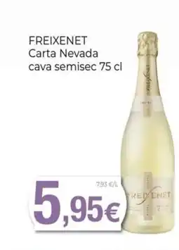 Keisy FREIXENET Carta Nevada cava semisec oferta