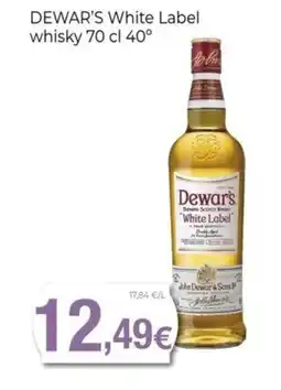 Keisy DEWAR'S White Label whisky 40° oferta