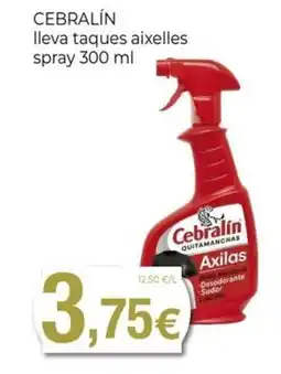Keisy CEBRALÍN lleva taques aixelles spray oferta