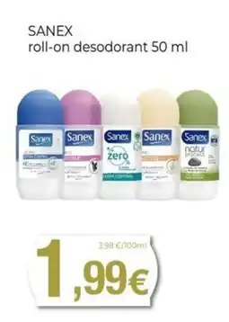 Keisy SANEX roll-on desodorant oferta