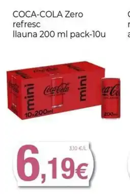 Keisy COCA-COLA Zero llauna oferta