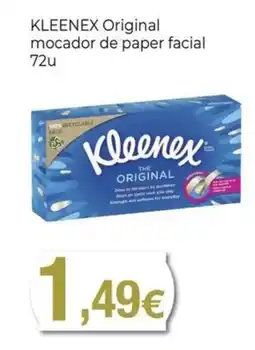 Keisy KLEENEX Original mocador de paper facial oferta