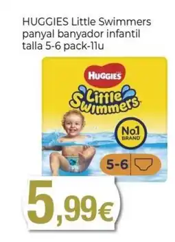 Keisy HUGGIES Little Swimmers panyal banyador infantil talla 5-6 pack-11u oferta