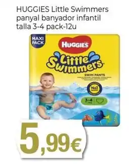 Keisy HUGGIES Little Swimmers panyal banyador infantil talla 3-4 pack-12u oferta