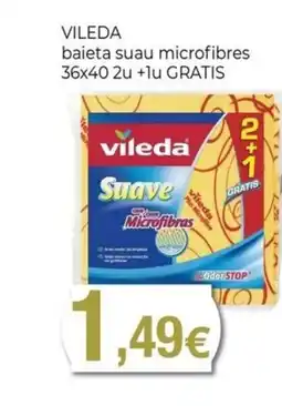 Keisy VILEDA baieta suau microfibres oferta