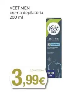 Keisy VEET MEN crema depilatòria oferta