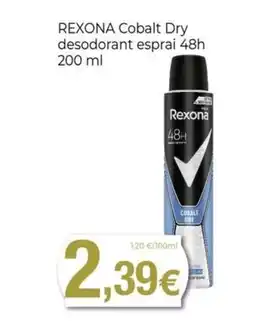 Keisy REXONA Cobalt Dry desodorant esprai 48h oferta