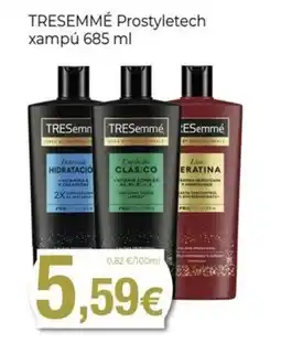 Keisy TRESEMMÉ Prostyletech xampú oferta