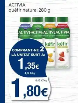 Keisy ACTIVIA quèfir natural oferta
