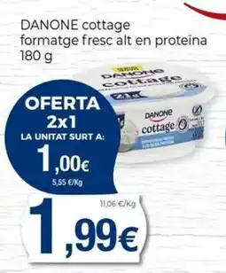 Keisy DANONE cottage formatge fresc alt en proteïna oferta