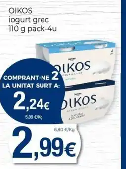 Keisy OIKOS iogurt grec oferta