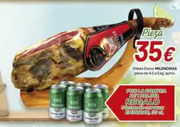Alsara Supermercados MILENCINAS Paleta Duroc oferta