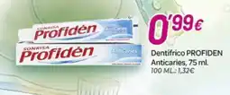 Alsara Supermercados PROFIDEN Dentifrico Anticaries oferta