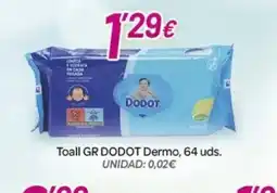 Alsara Supermercados DODOT Toall Dermo oferta