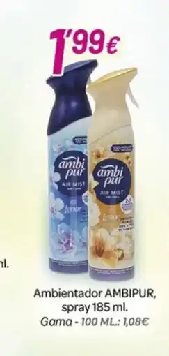 Alsara Supermercados AMBIPUR Ambientador spray oferta