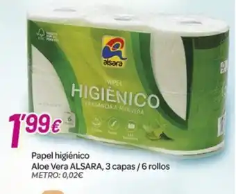 Alsara Supermercados ALSARA Papel higiénico oferta