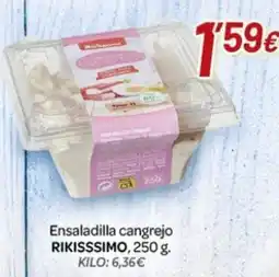 Alsara Supermercados RIKISSSIMO Ensaladilla cangrejo oferta