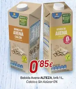 Alsara Supermercados ALTEZA Bebida Avena Calcio o Sin Azúcar 0% oferta