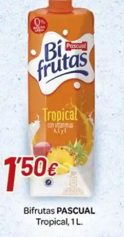 Alsara Supermercados PASCUAL Bifrutas Tropical oferta