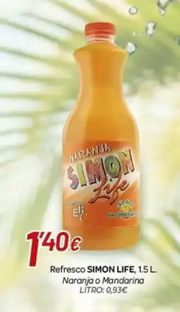 Alsara Supermercados SIMON LIFE Refresco oferta