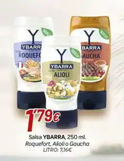 Alsara Supermercados YBARRA Salsa Roquefort, Aliolio Gaucha oferta