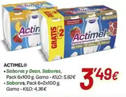 Alsara Supermercados ACTIMEL oferta