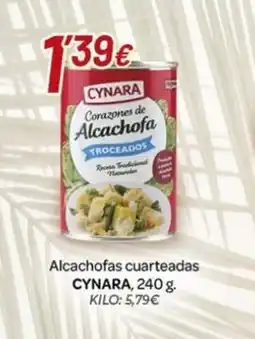 Alsara Supermercados CYNARA Alcachofas cuarteadas oferta