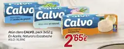 Alsara Supermercados CALVO Atún claro oferta