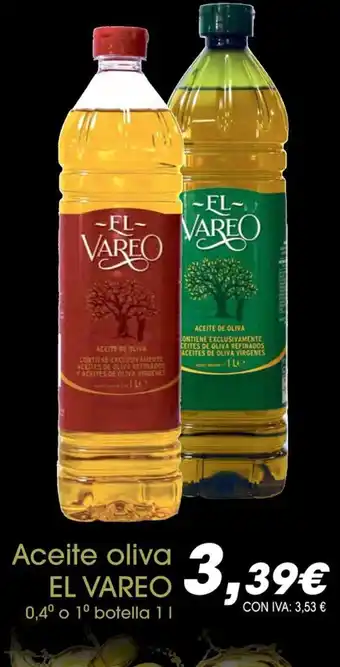 Cash Ifa EL VAREO Aceite oliva oferta