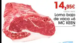 Cash Ifa MC KEEN Lomo bajo de vaca +6 oferta