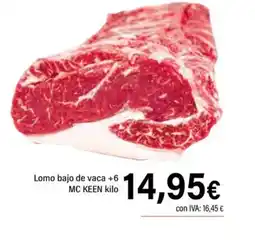 Cash Ifa MC KEEN Lomo bajo de vaca +6 oferta