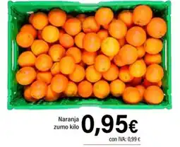 Cash Ifa Naranja zumo oferta