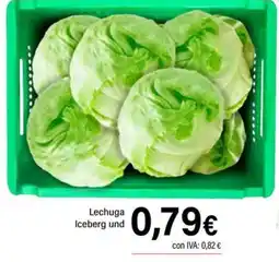 Cash Ifa Lechuga Iceberg und oferta
