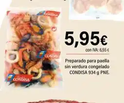 Cash Ifa CONDISA Preparado para paella sin verdura congelado oferta
