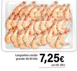 Cash Ifa Langostino cocido grande oferta