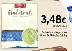 Cash Ifa SAAR Guisantes congelados finos bolsa oferta