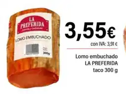 Cash Ifa LA PREFERIDA Lomo embuchado taco oferta