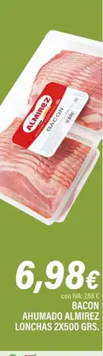 Cash Ifa Bacon ahumado almirez lonchas oferta