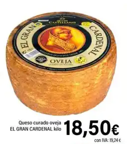Cash Ifa EL GRAN CARDENAL Queso curado oveja oferta