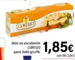 Cash Ifa CORTIZO Atún en escabeche oferta