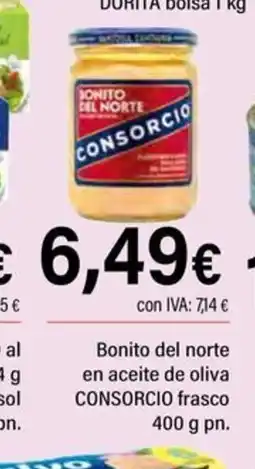 Cash Ifa CONSORCIO Bonito del norte en aceite de oliva oferta