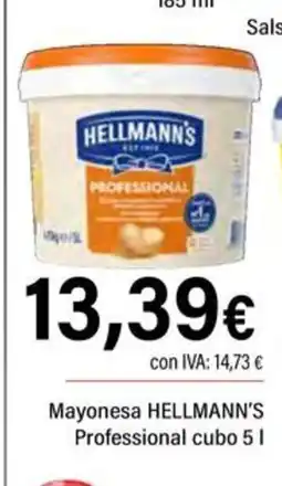 Cash Ifa HELLMANN'S Mayonesa Professional cubo oferta