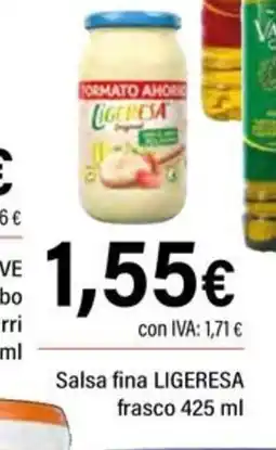 Cash Ifa LIGERESA fina frasco oferta