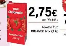 Cash Ifa ORLANDO Tomate frito oferta