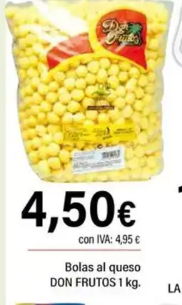 Cash Ifa DON FRUTOS Bolas al queso oferta
