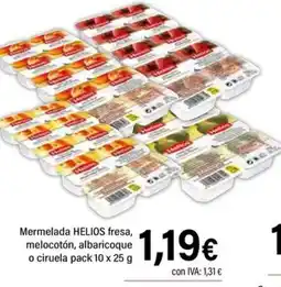 Cash Ifa HELIOS Mermelada fresa, melocotón, albaricoque o ciruela oferta