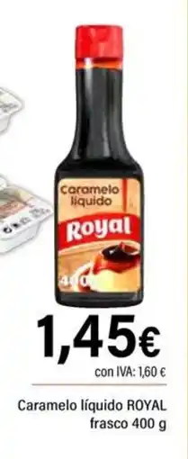 Cash Ifa ROYAL Caramelo líquido oferta