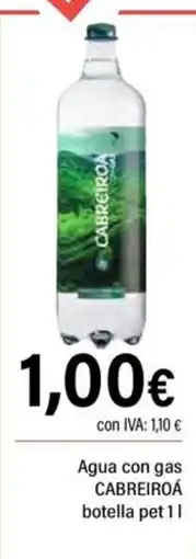 Cash Ifa CABREIROA Agua con gas oferta